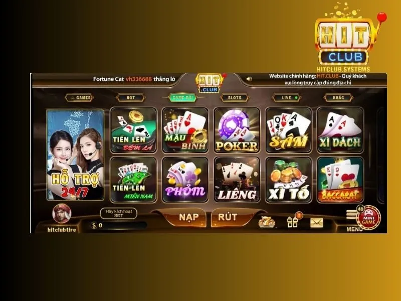 Lưu ý khi liên hệ hỗ trợ tại  cổng game Hit Club